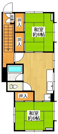 下窪ハイツ 間取り