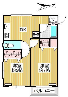 グリーンパレス大森  間取り