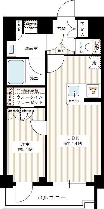 AXAS西馬込AsylCourt 間取り