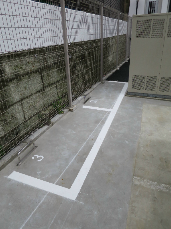 AXAS西馬込AsylCourt バイク置場