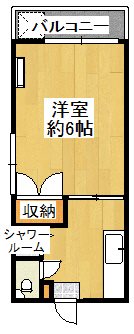 コーポ中道 間取り
