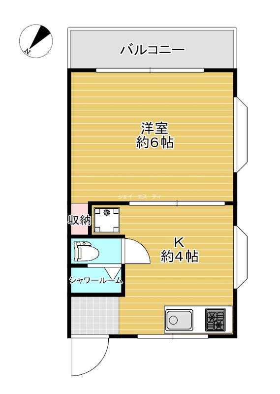 ハイツエコー 間取り